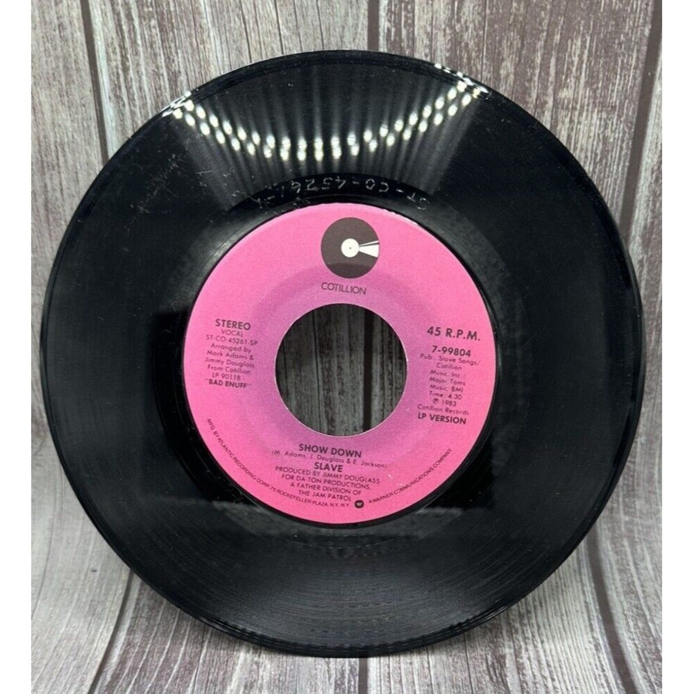 Slave Steppin Out / Show Down 45 Rpm 7” Record Cotillion Single Jukebox